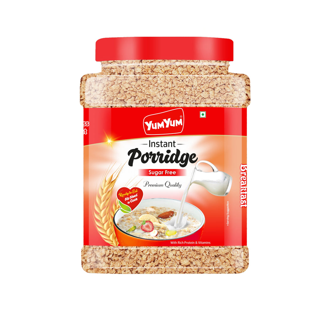 Yum Yum Instant Zero Added Sugar Porridge Jar | Grocsy