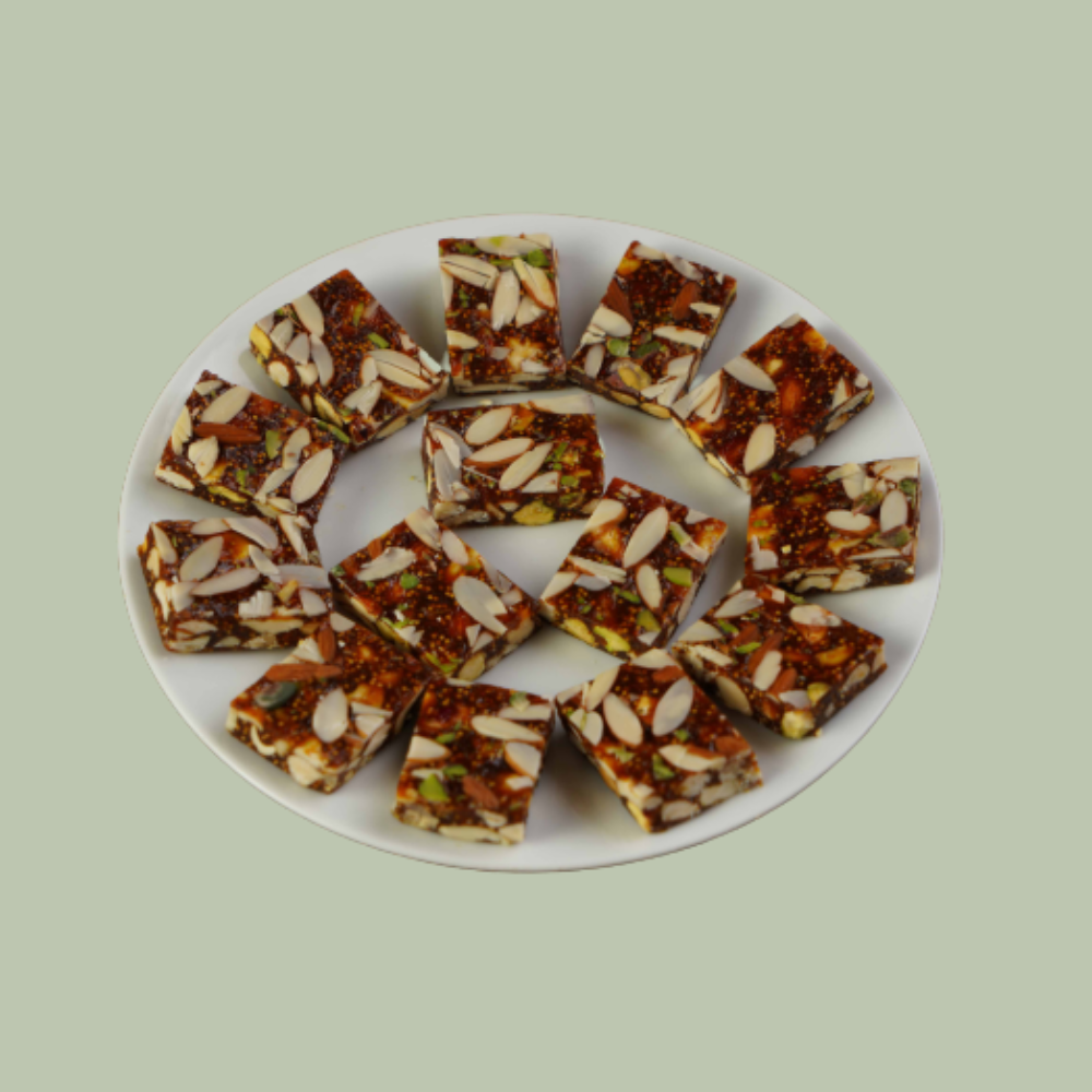 Agra Sweets Banjara Sugar Free Anjeer Katli | Grocsy