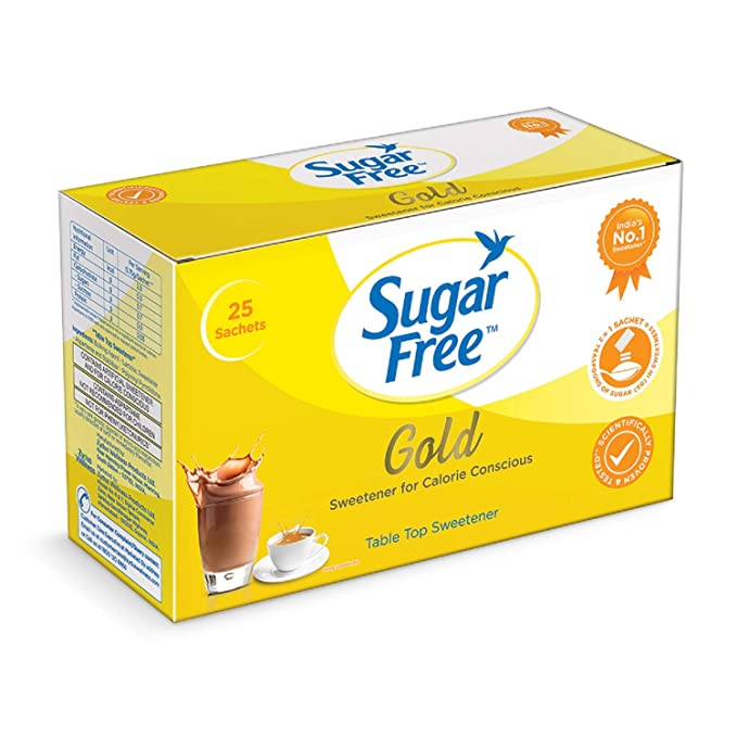 Sugar Free Gold Low Calorie Sweetner Sachets | Grocsy