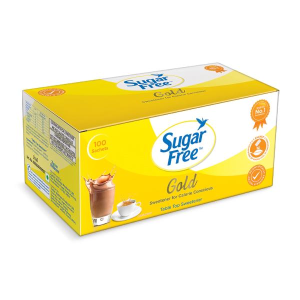 Sugar Free Gold Low Calorie Sweetner Sachets | Grocsy