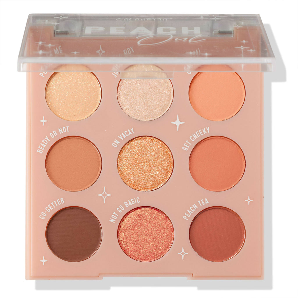 ColourPop 9pan Pressed Powder Palette - Peach Out | Grocsy