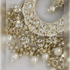 Jewel City Opulent Floral Pearl Chandelier Earrings - Exquisite Bridal Jewelry | Grocsy