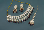 Jewel City Regal Diamond and Emerald Necklace Set - Exquisite Bridal and Formal Jewelry | Grocsy