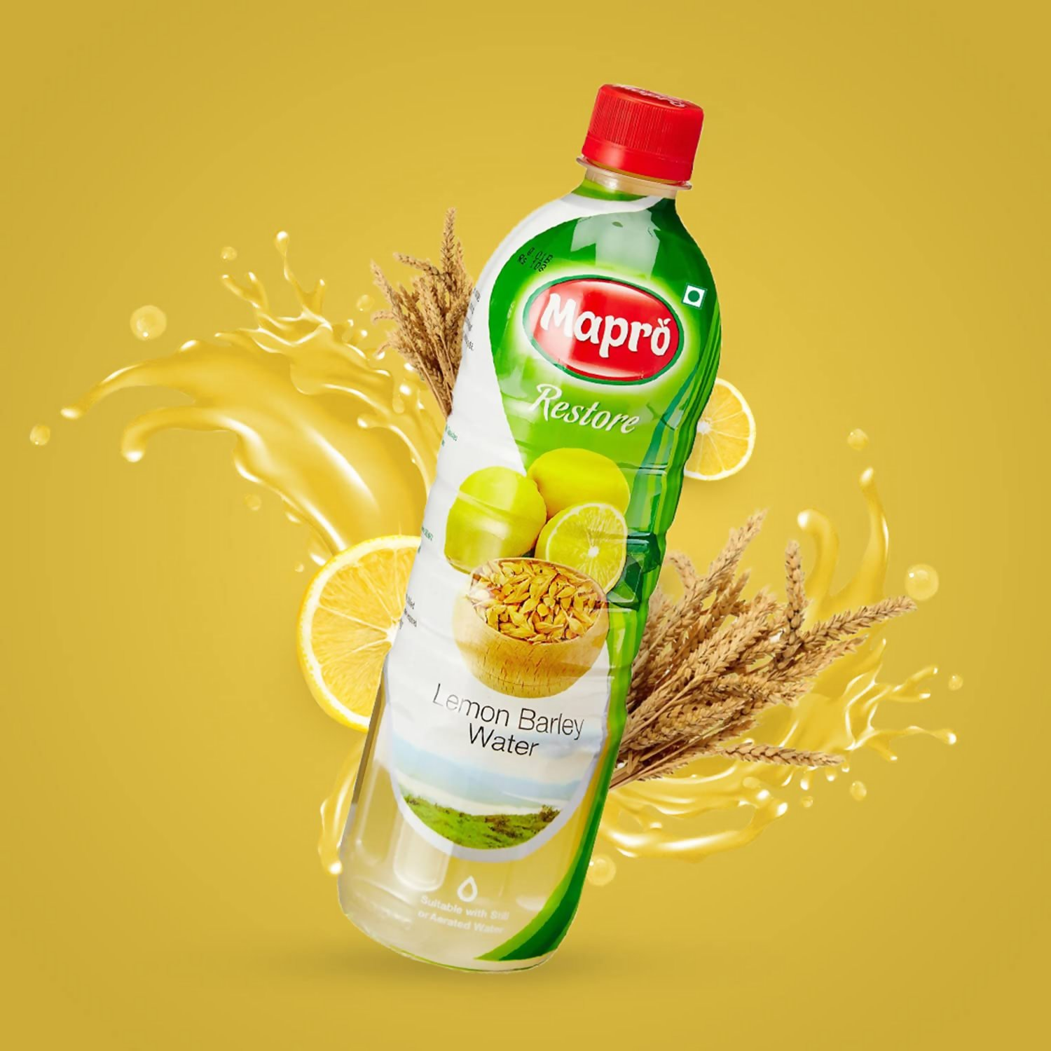 Mapro Lemon Gluten Free Barley Water | Grocsy