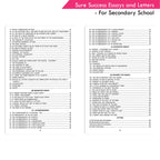 Prof. Bannerji's Sure Success Excellent Essays & Letters for Secondary School | Age 12+ years | Grocsy