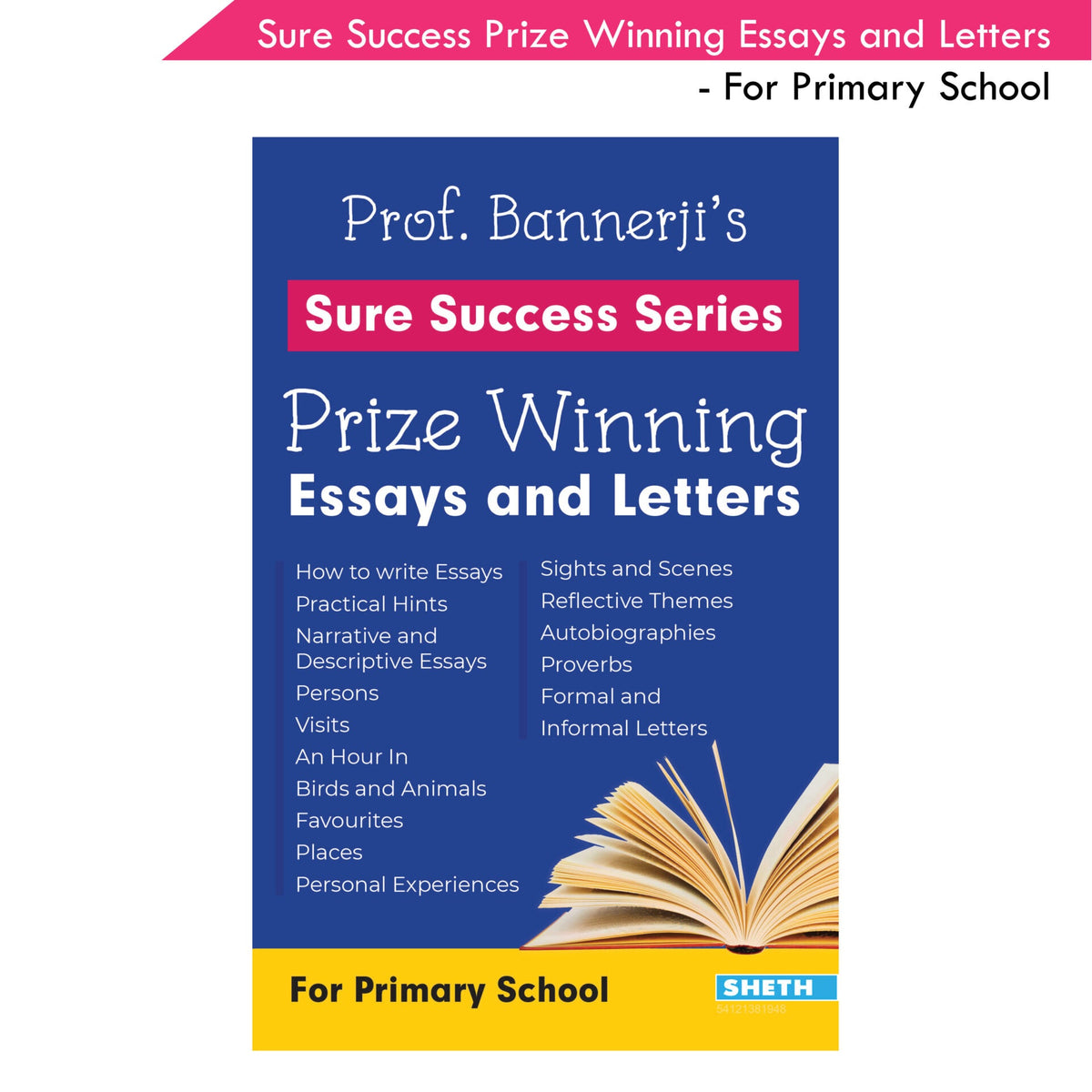 Sure Success Prize Winning Essays & Letters for Primary School| English Essays| Ages 6-12 Years | Grocsy
