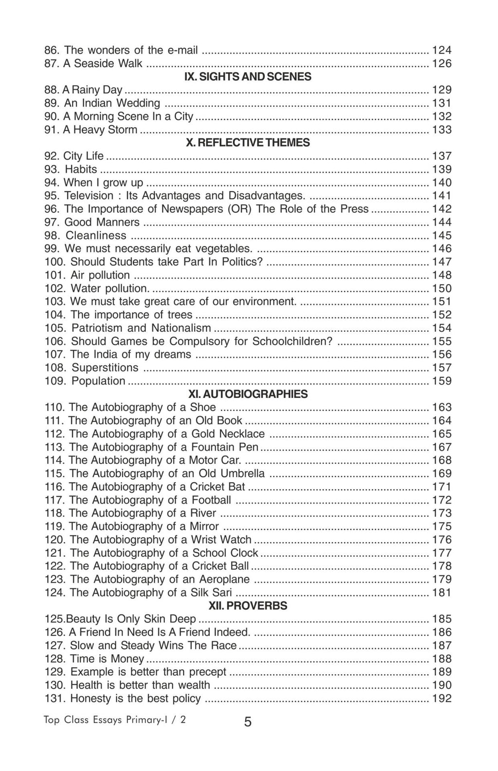 Top Class Essays for Primary School | Grocsy