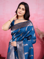 Vedant Vastram Banarasi Silk Fashion Saree - Morpinch | Grocsy