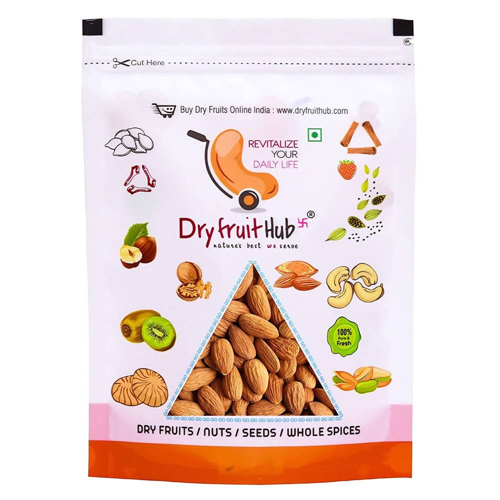 Dry Fruit Hub Almonds | Grocsy