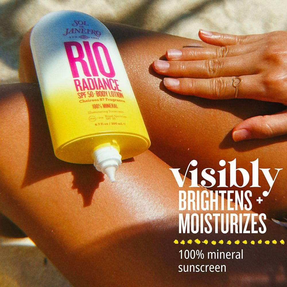 Sol de Janeiro Rio Radiance SPF 50 Body Lotion illuminating Sunscreen, UVA/UVB Broad Spectrum SPF 50 | Grocsy
