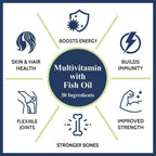 Carbamide Forte Multivitamin with Fish Oil Capsules | Grocsy