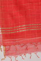 Mominos Fashion Moeza Women's Cotton Zari Box Red Dupatta | Grocsy