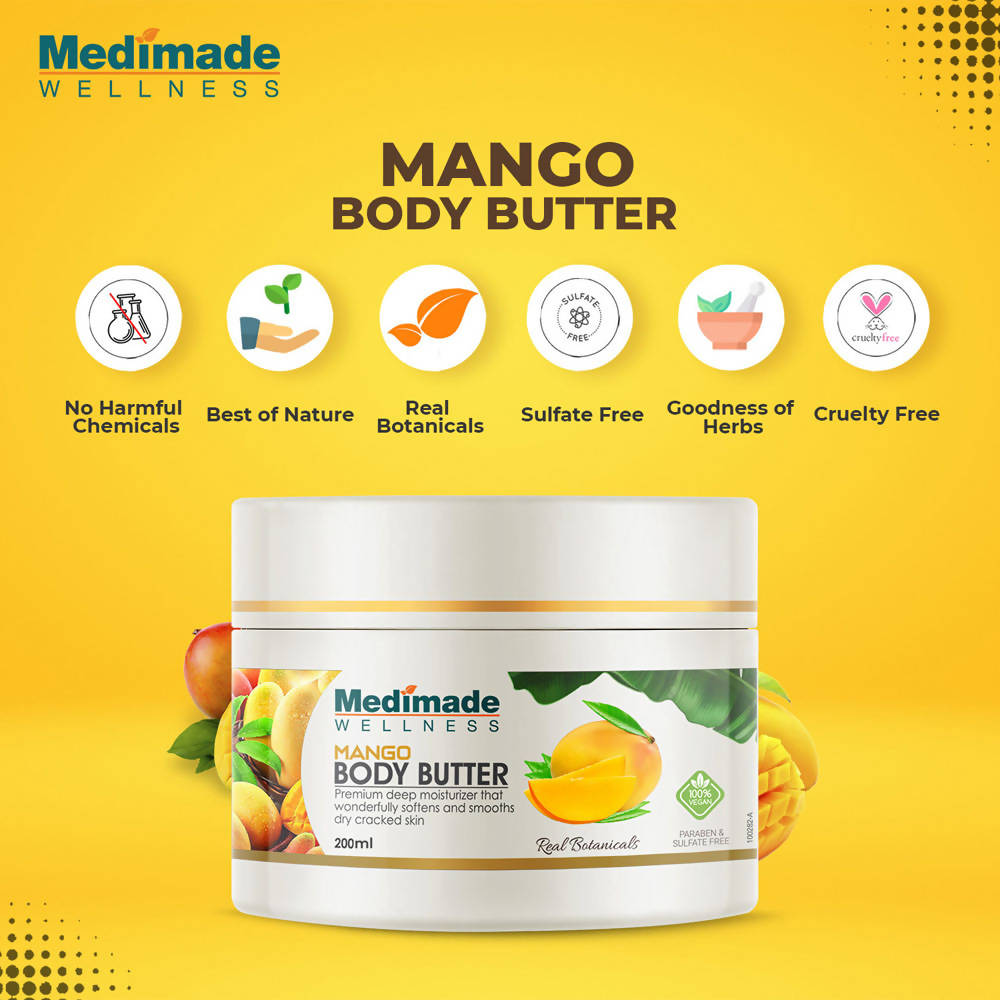 Medimade Wellness Mango Body Butter | Grocsy