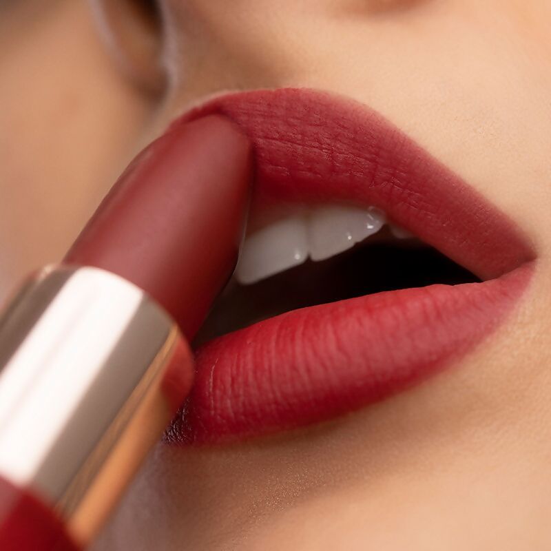 Kay Beauty By Katrina Kaif Matte Drama Long Stay Lipstick - On Screen | Grocsy