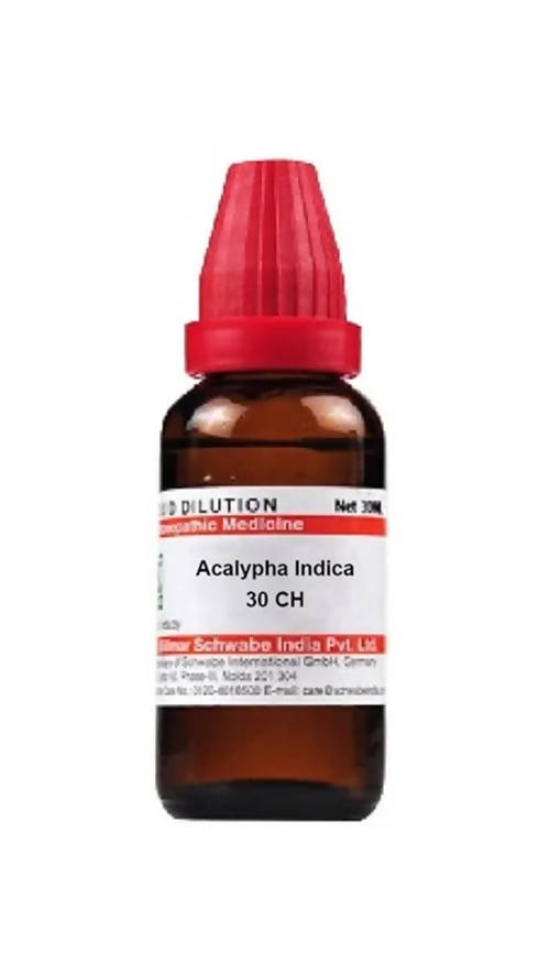 Dr. Willmar Schwabe India Acalypha Indica Dilution | Grocsy
