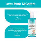 TAC - The Ayurveda Co. Dashapushpadi Ayurvedic Baby Massage Oil | Grocsy