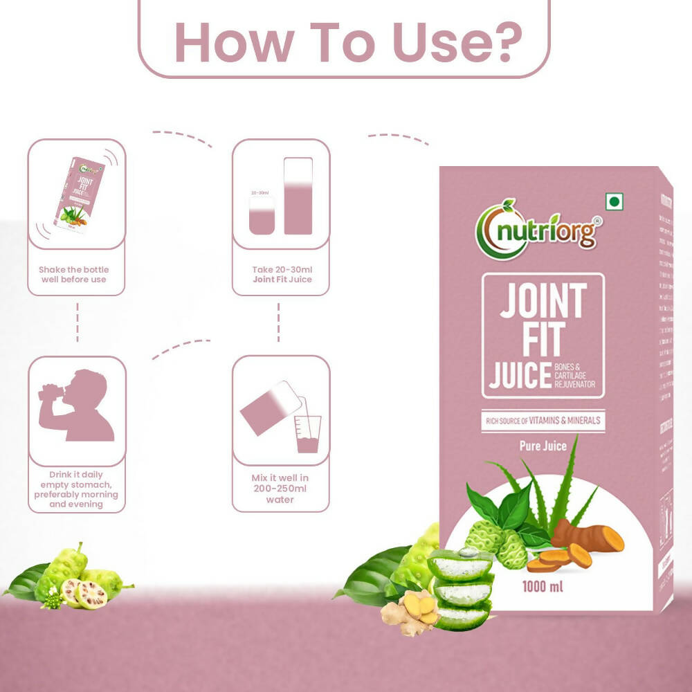 Nutriorg Joint Fit Juice | Grocsy