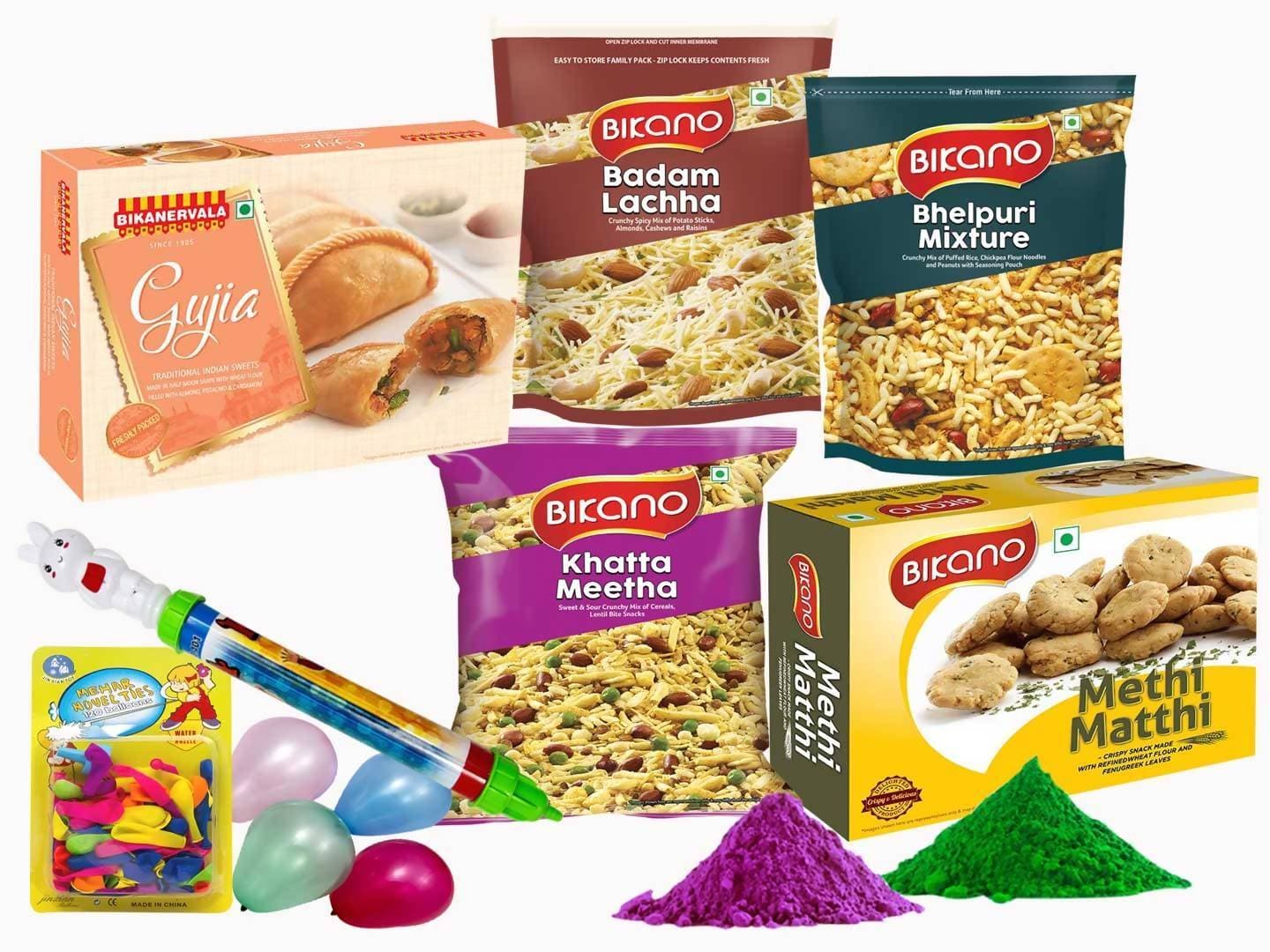 Bikano Favourites Gift On Holi | Grocsy