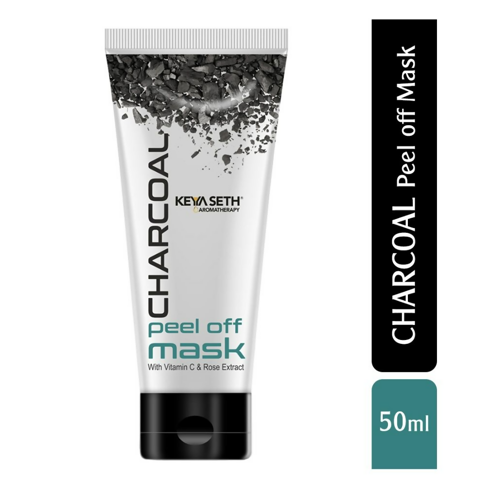 Keya Seth Aromatherapy Charcoal Peel off Mask Face Pack | Grocsy