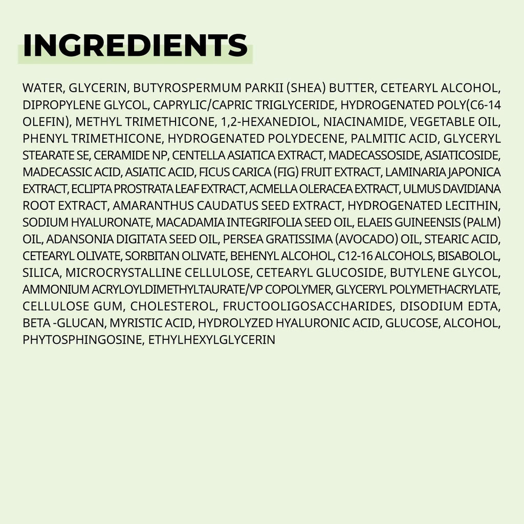 Numbuzin No.2 Cica Ceramide Repair Cream | Grocsy