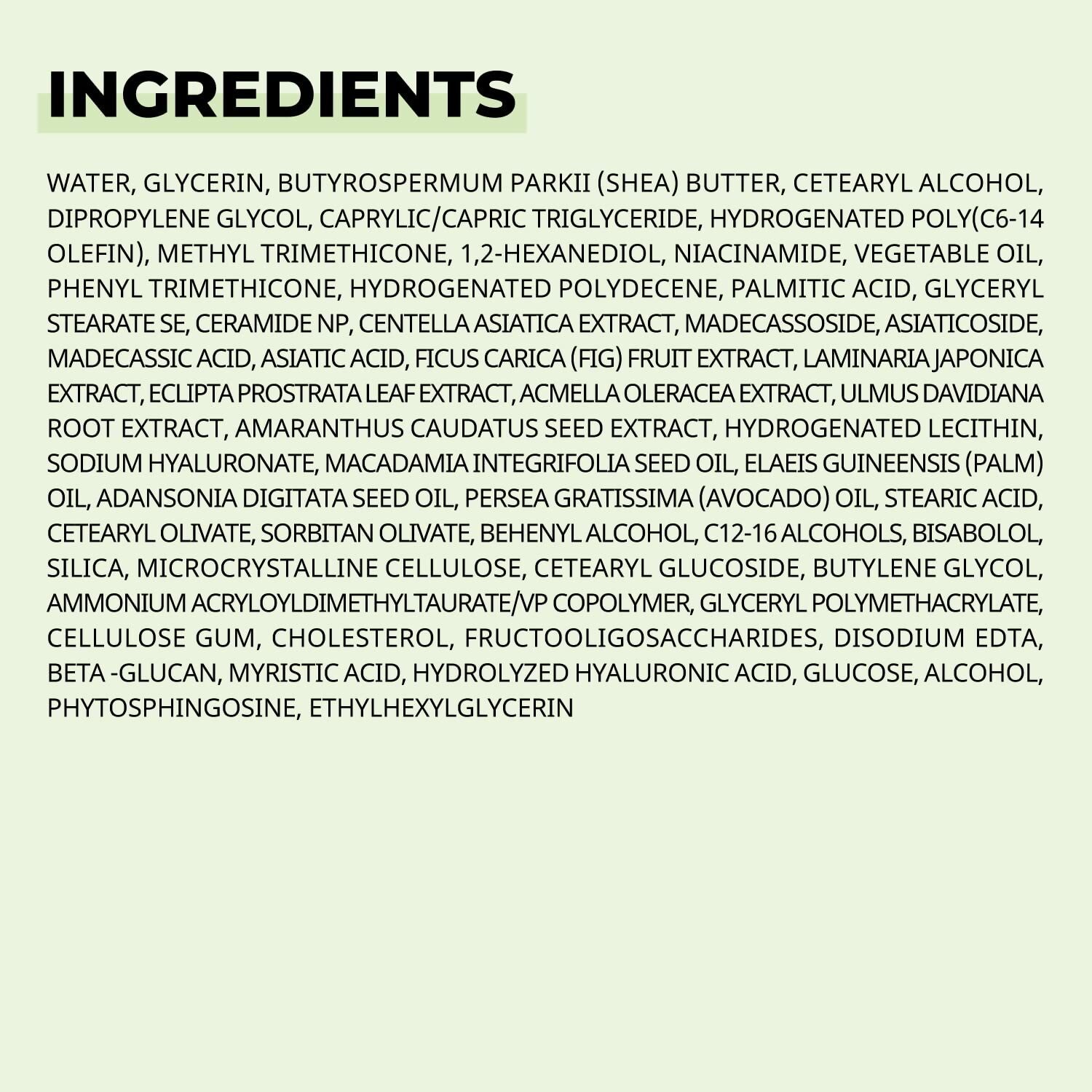 Numbuzin No.2 Cica Ceramide Repair Cream | Grocsy