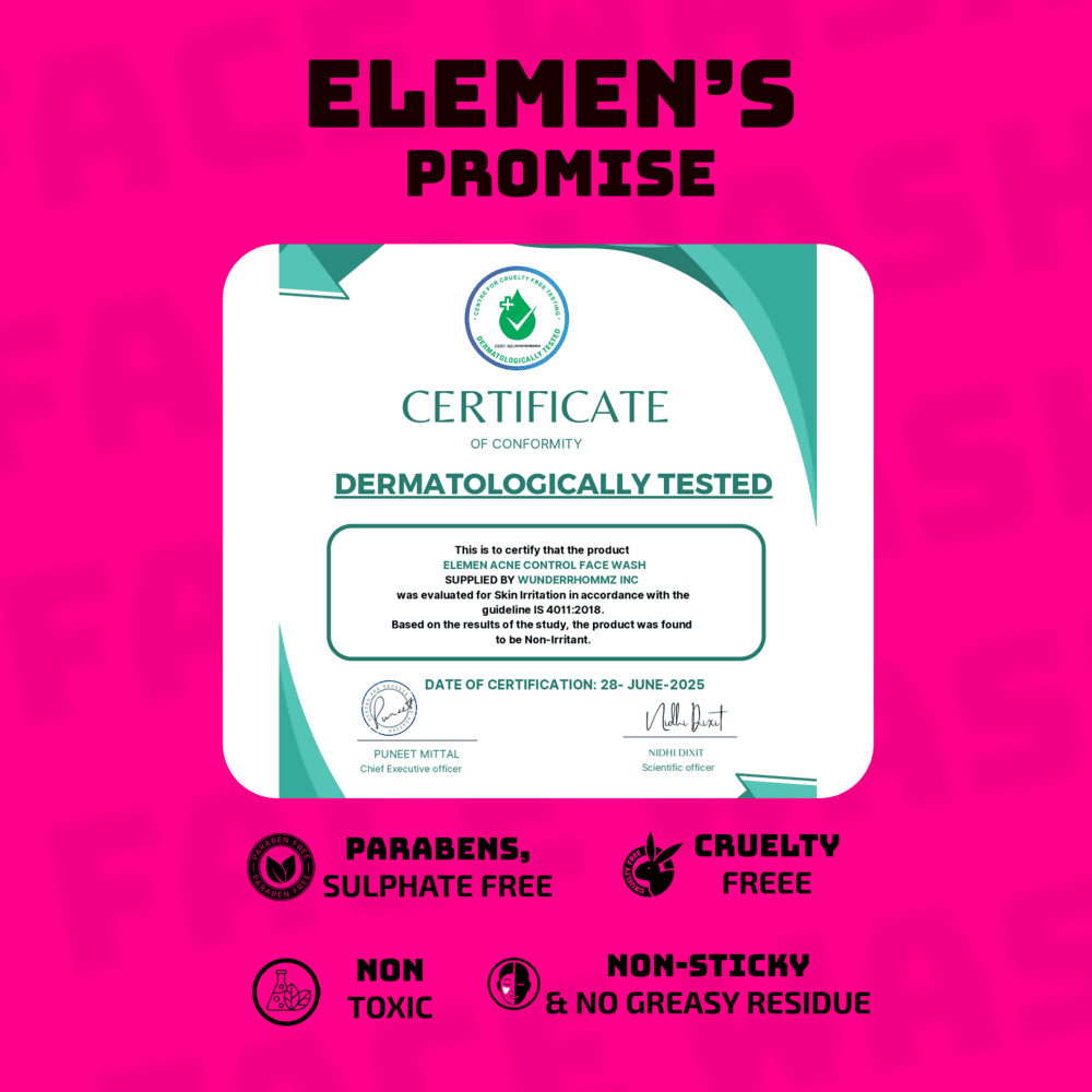 Elemen Anti-Acne Face Wash | Grocsy