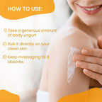 NutriGlow NATURAL'S Advanced Pro Formula Papaya Body Yogurt | Grocsy