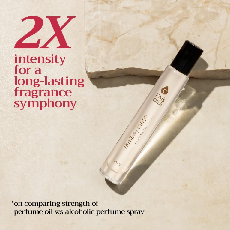 Fab Oils Thrilling Tango Perfume Oil With Citrus, Spicy & Woody Blend | Grocsy