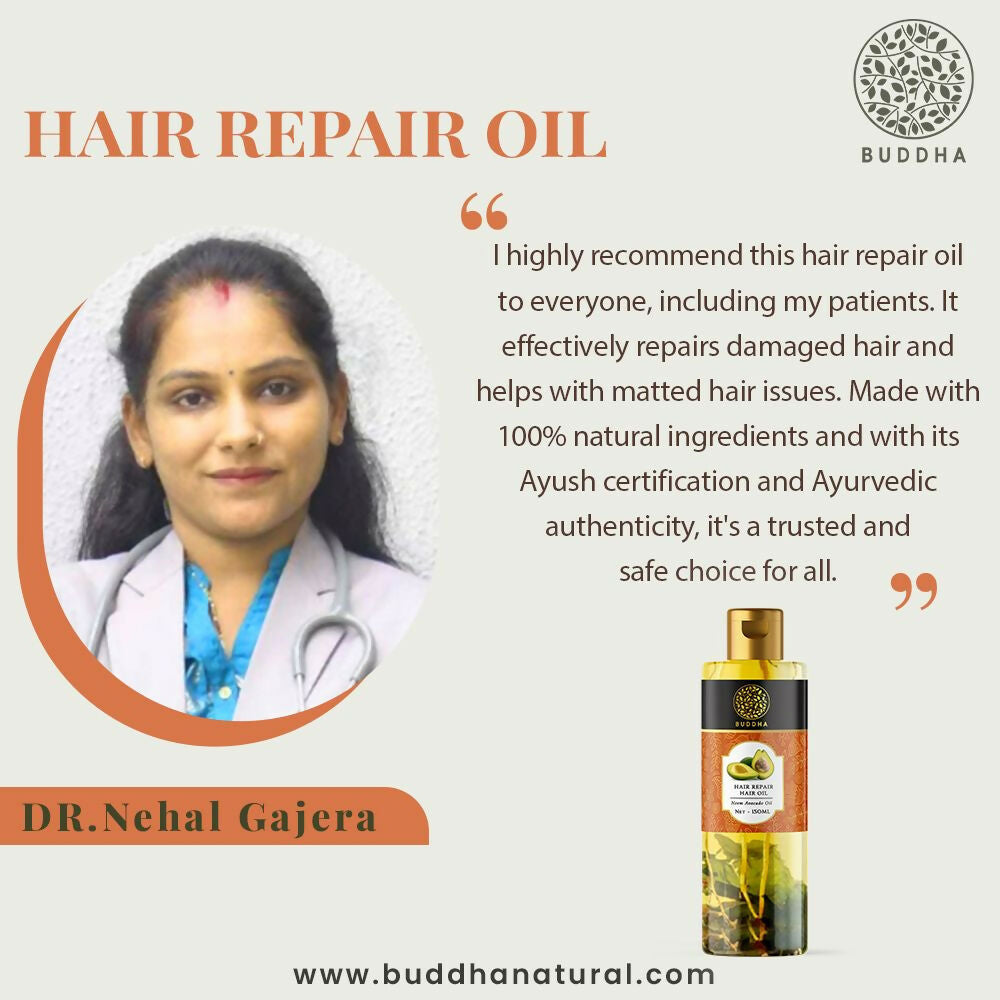 Buddha Natural Hair Repair Treatment Oil | Grocsy