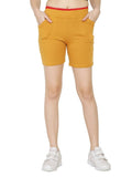 Asmaani Mustard Color Short Pant with Two Side Pockets | Grocsy