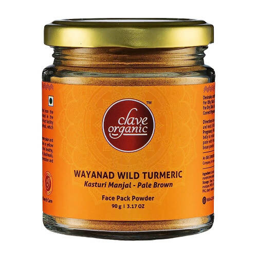 Clave Organic Wayanad Wild Turmeric Powder for Face Pack | Grocsy