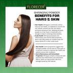 Florecer Bhringraj Powder For Hair | Grocsy