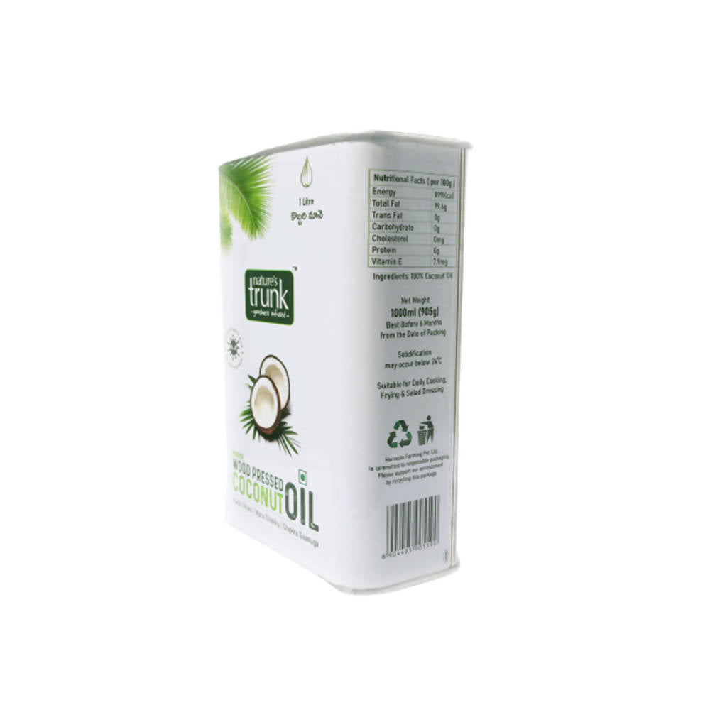 Nature's Trunk Virgin Woodpressed Coconut Oil | Grocsy