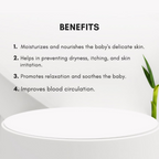 The Eco Mama Baby Massage Oil Infused With Desi Ghee, Mulethi Oil & Chamomile | Grocsy