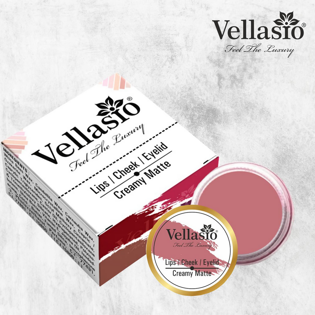 Vellasio Vegan Lip and cheek tint - Total brown | Grocsy