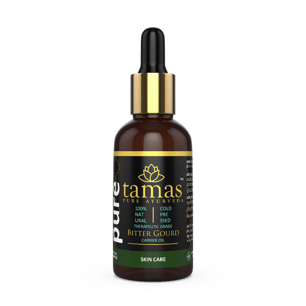 Tamas Pure Ayurveda Bitter Gourd Cold-Pressed Carrier Oil | Grocsy