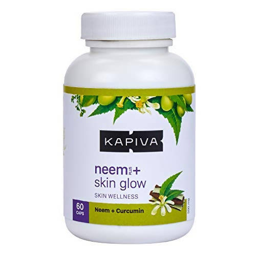 Kapiva Ayurveda Neem + Skinglow Capsules | Grocsy