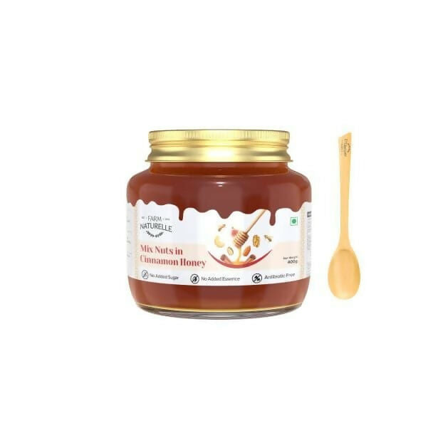 Farm Naturelle Mixed Nuts in Cinnamon Honey - Healthy Snack | Grocsy