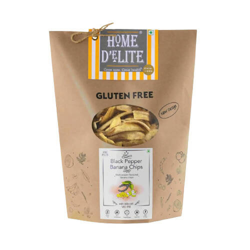 Home D'elite Black Pepper Banana Chips (Long) | Grocsy