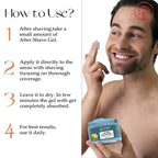 Ivory Natural After Shave Gel For Gentle Post-Shave, Reduced Facial Worries | Grocsy