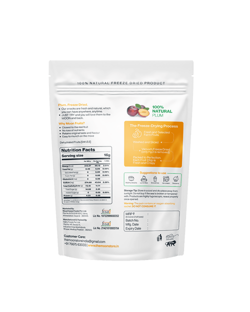 Moon Freeze Dried Plums | Grocsy