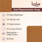 Bake De-Tan Scrub Treatment Coffee Soap | Grocsy