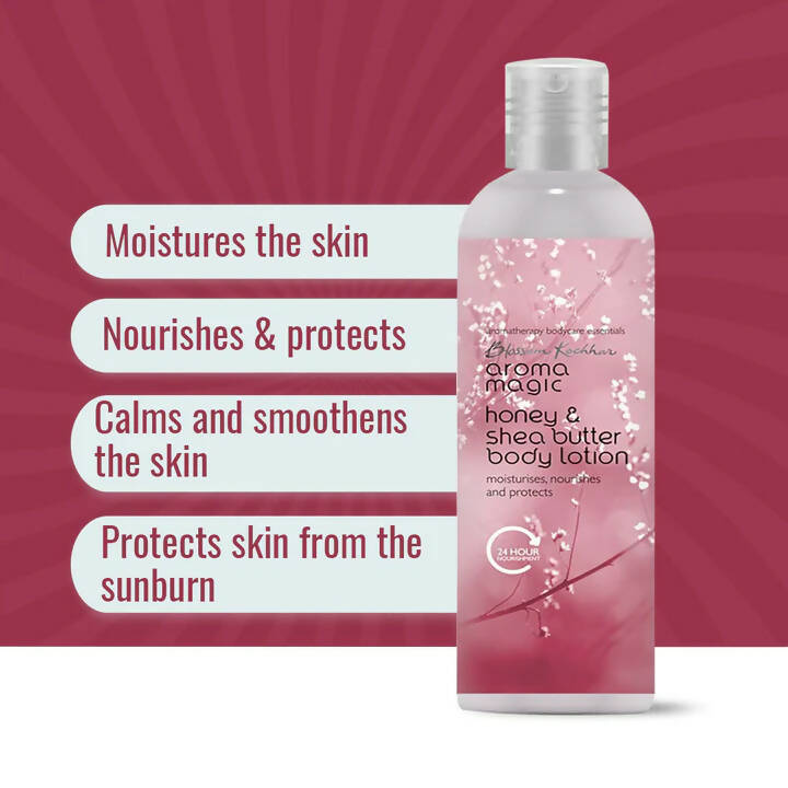 Blossom Kochhar Aroma Magic Honey & Shea Butter Body Lotion | Grocsy