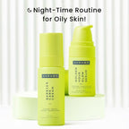 Hyphen By Kriti Sanon Daily Night Care Routine with Glow Serum & Barrier Care Cream For Oily & Combination Skin | Grocsy