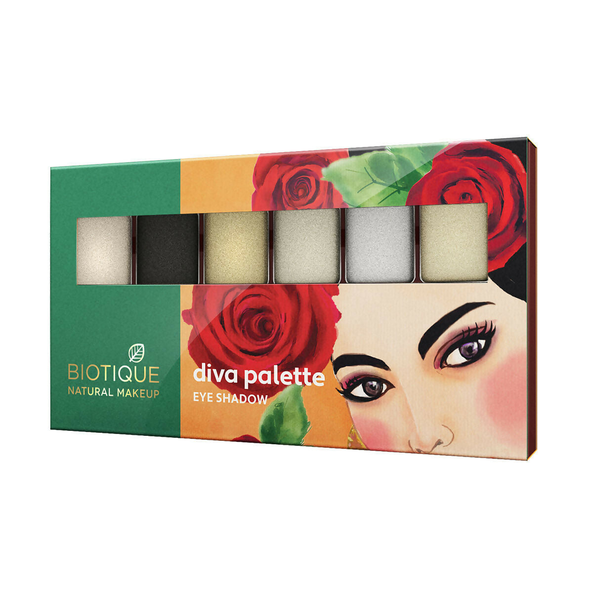 Biotique Diva Palette Eye Shadow - Forest Shimmers | Grocsy