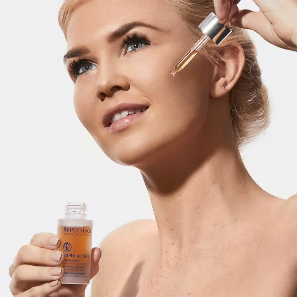 Repechage Triple Action Peptide Face Serum | Grocsy