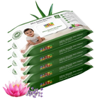 Herby Angel Ultra Gentle Baby Wipes with 99% Pure Water | Grocsy
