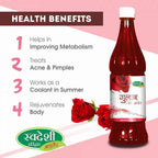 Swadeshi Gulab Sharbat | Grocsy
