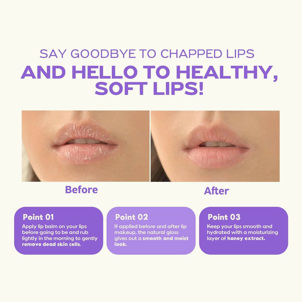 Frudia Blueberry Hydrating Honey Lip Balm with Collagen | Grocsy