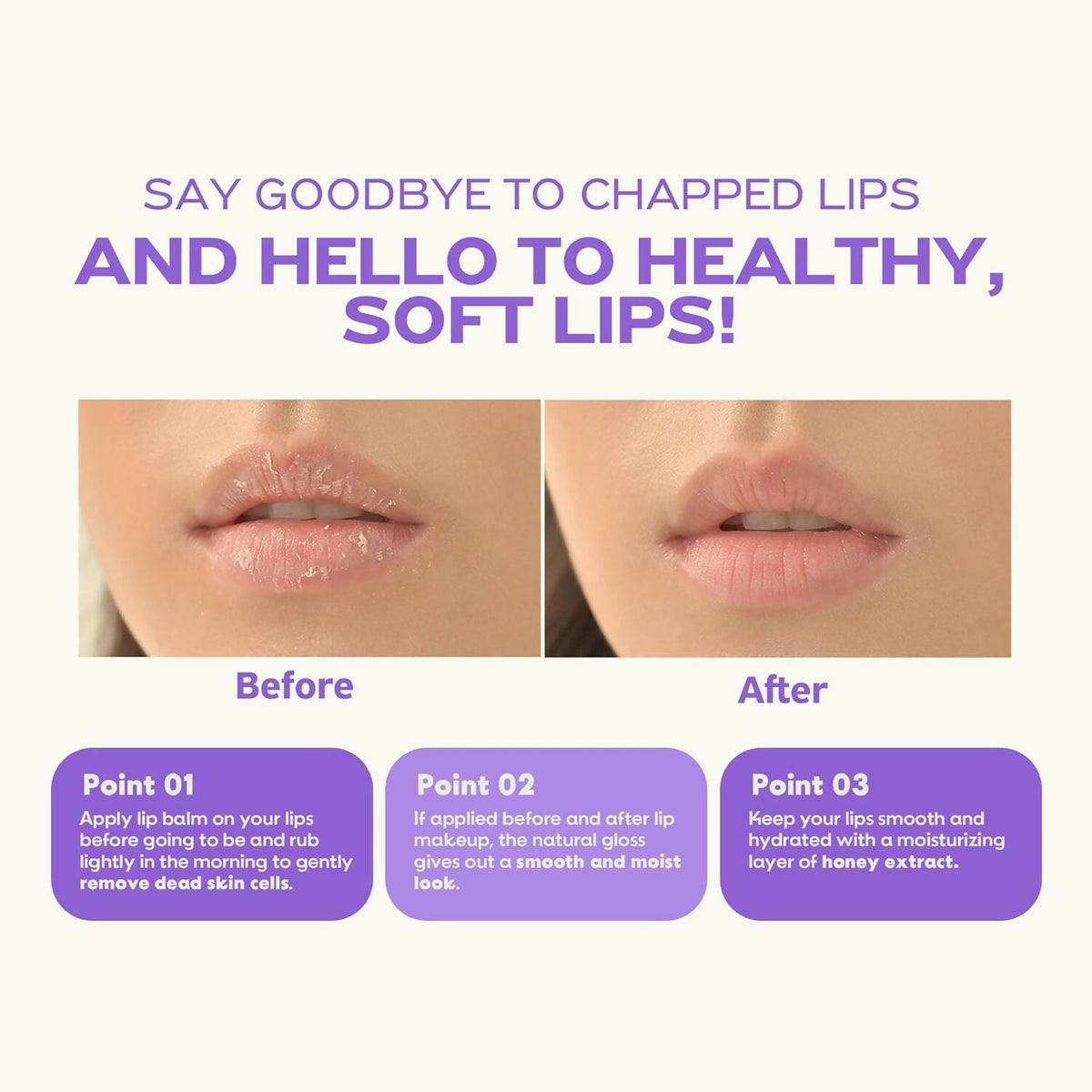 Frudia Blueberry Hydrating Honey Lip Balm with Collagen | Grocsy